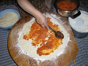Muhacir mantı - a refugee recipe from Mustafapasa