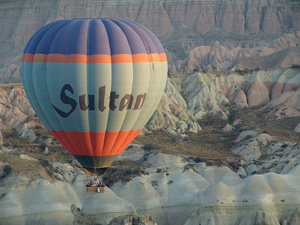 Vol en montgolfière