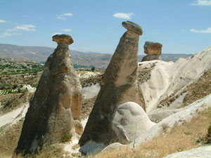 Les villes et villages de la Cappadoce