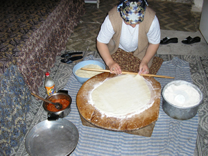 Muhacir mantı - a refugee recipe from Mustafapasa