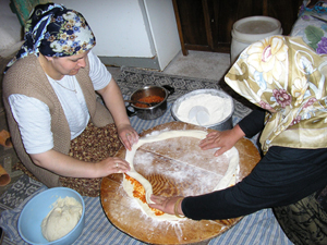Muhacir mantı - a refugee recipe from Mustafapasa